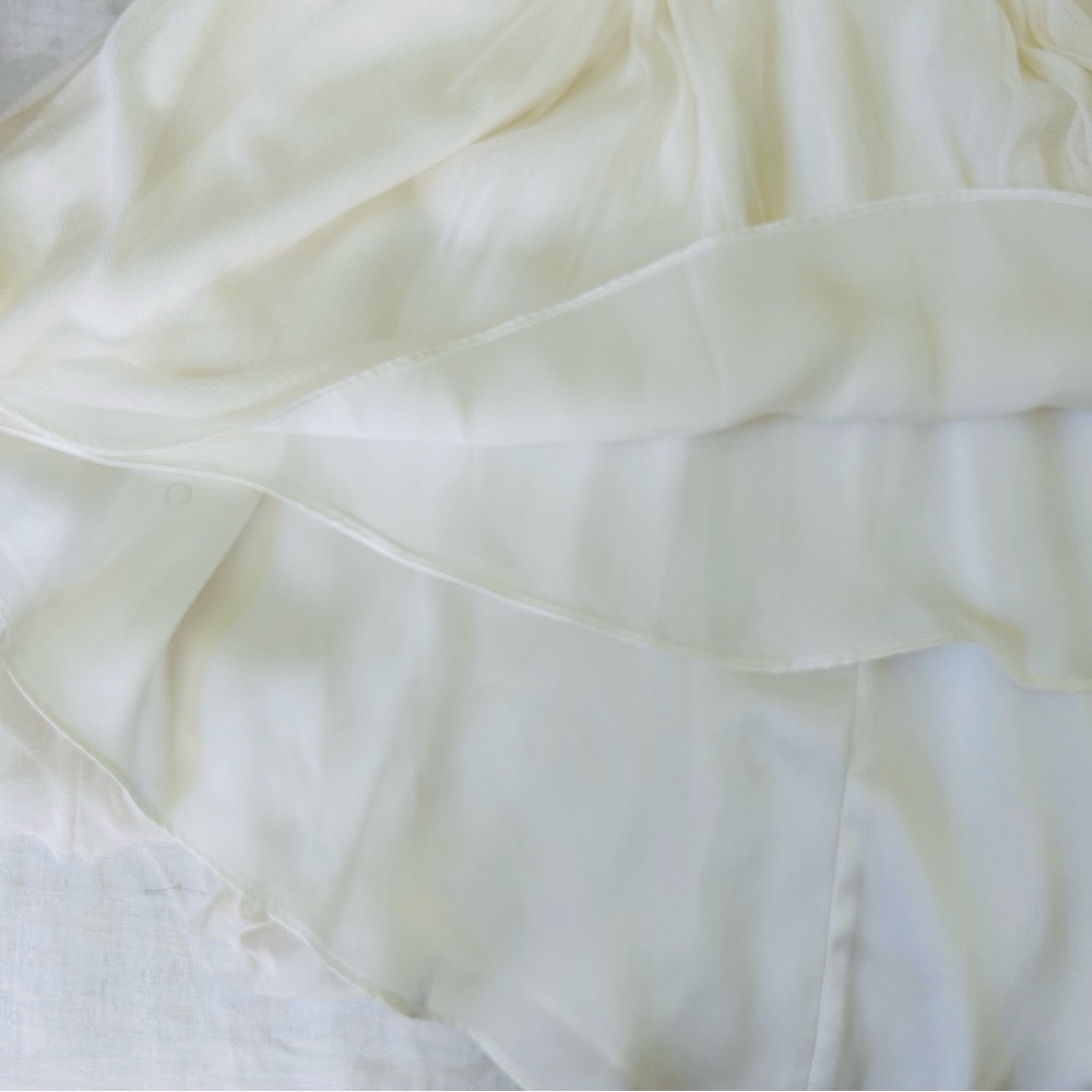 NWT BHLDN Catherine Deane Delia Silk Chiffon Skirt 10 - Picture 9 of 11